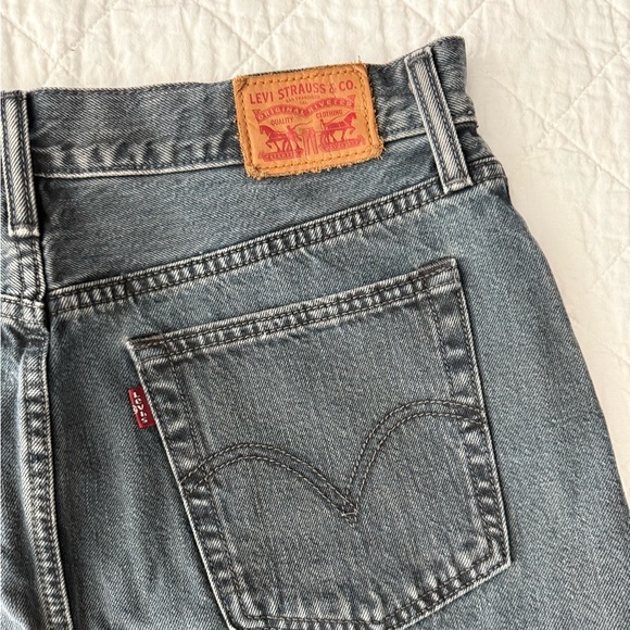Levi’s Gray Denim Mini Pencil Skirt - Picture 8 of 9